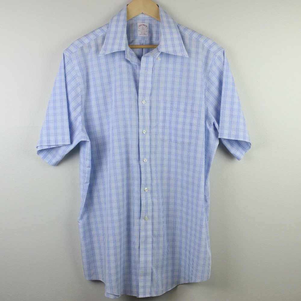 Brooks Brothers short sleeve dress shirt